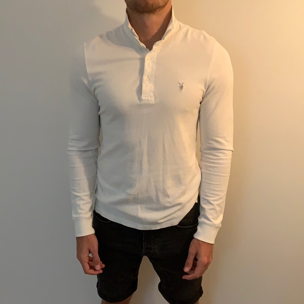 Long sleeve polo